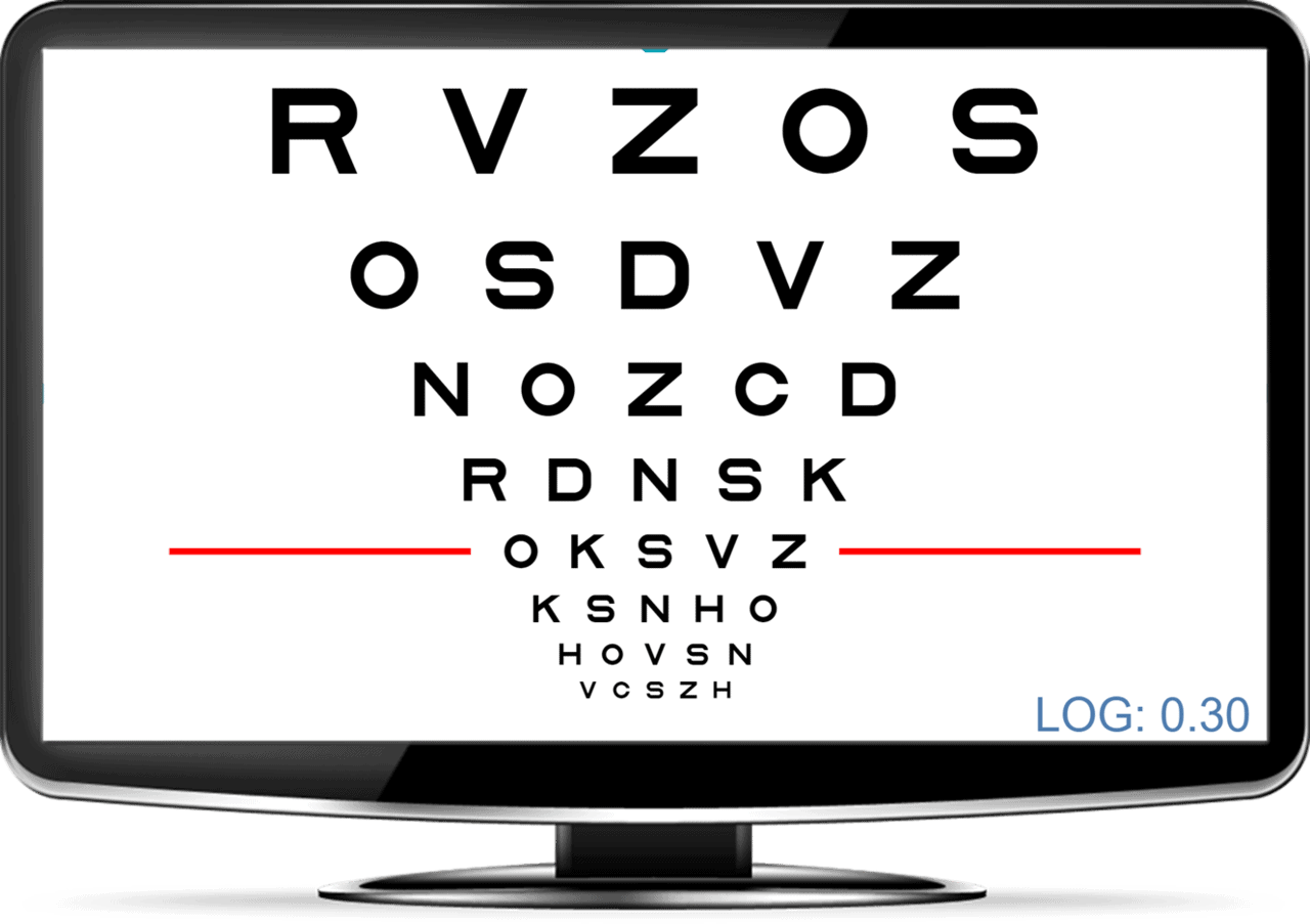 Agudeza Visual logMAR