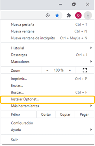 Instalar Optonet Instalar Optonet