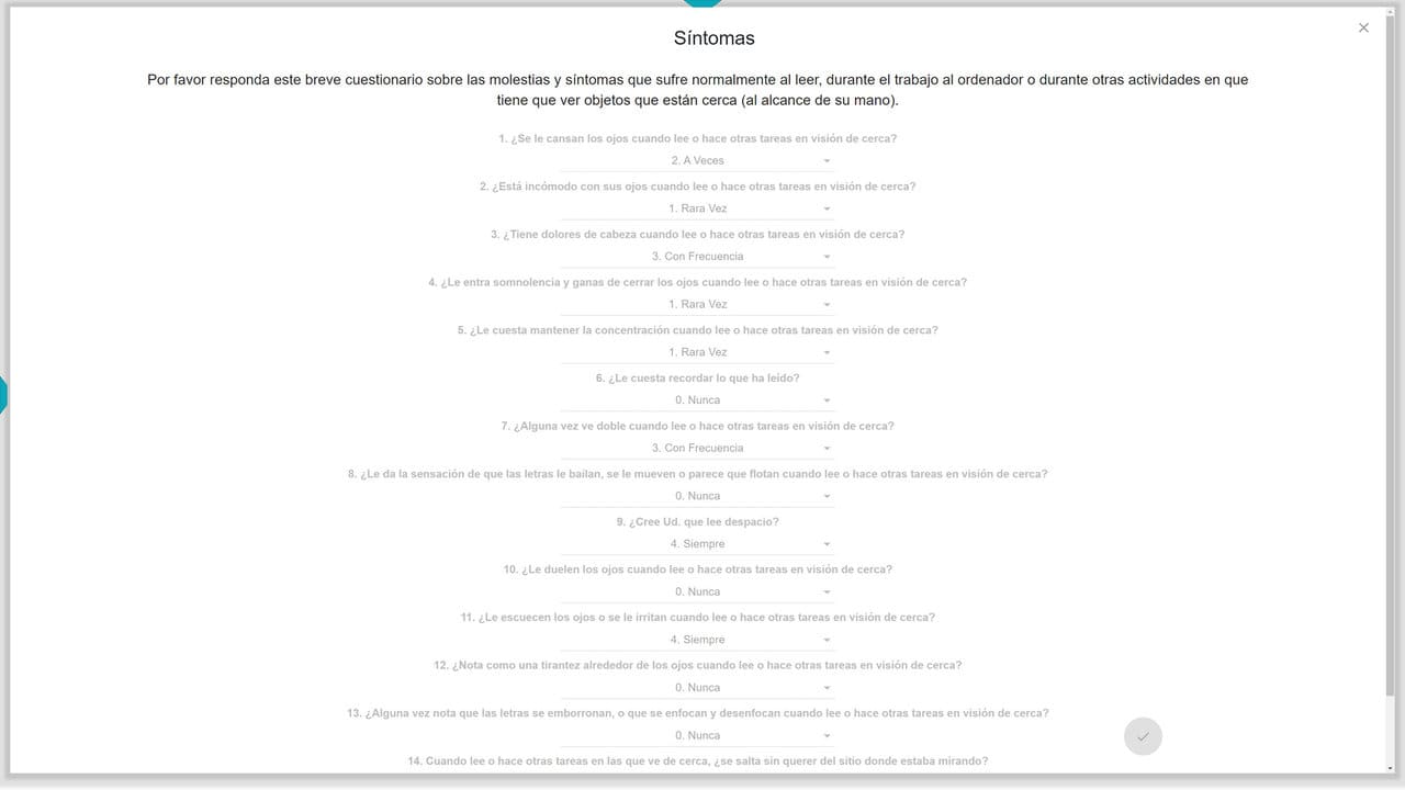 Informe Síntomas Informe Síntomas
