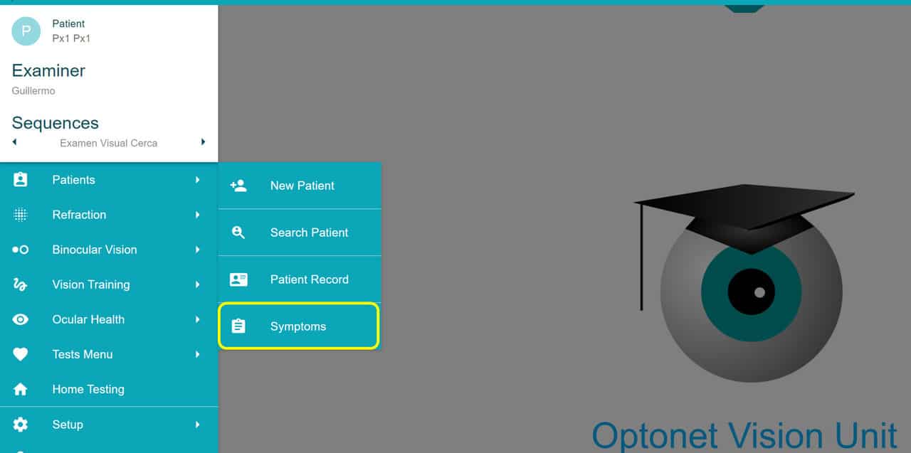 Symptom Questionnaire