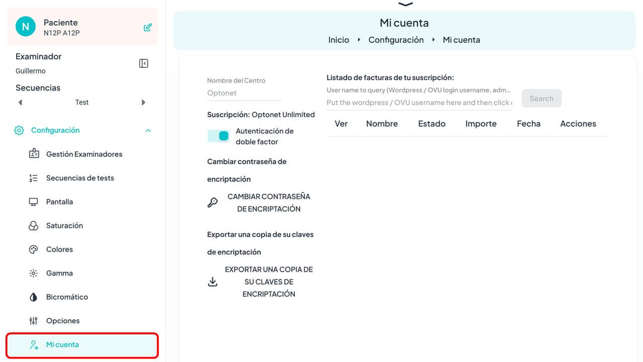 Mi Cuenta Mi Cuenta