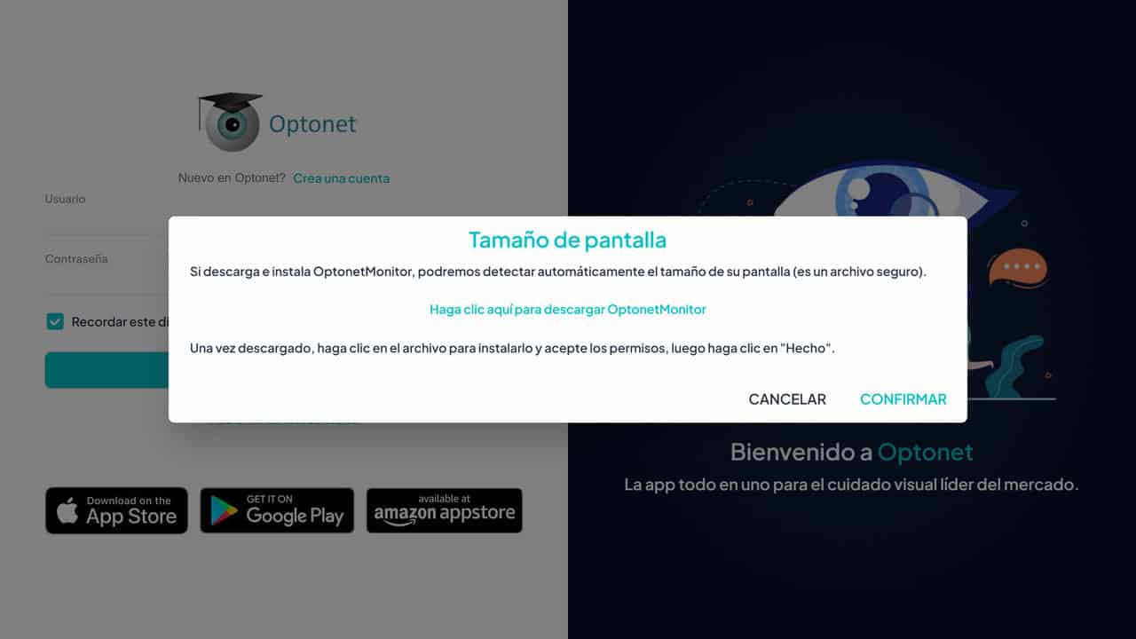 Tamaño de Pantalla Tamaño de Pantalla
